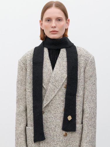 Wool Thin Line Nordic Muffler [] (M035) - halden - Modalova