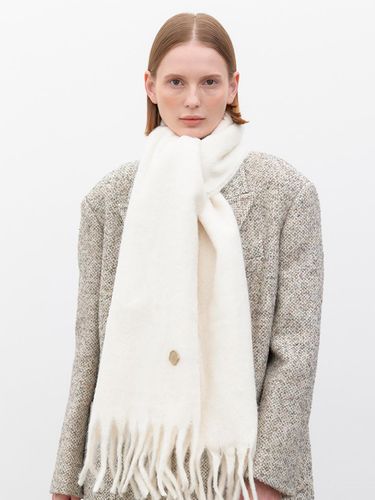 Heavy Wool Blend Nordic Muffler [] (M036) - halden - Modalova