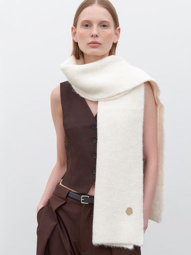 Soft Wool Nordic Minimalist Muffler [] (M038) - halden - Modalova