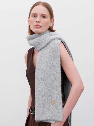 Soft Wool Nordic Minimalist Muffler [] (M038) - halden - Modalova