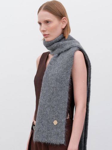 Soft Wool Premium Blend Muffler [] (M038) - halden - Modalova