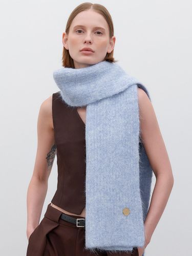 Soft Wool Premium Blend Muffler [] (M038) - halden - Modalova