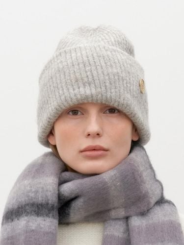 Heavy Wool Knit Winter Beanie [] (C053) - halden - Modalova