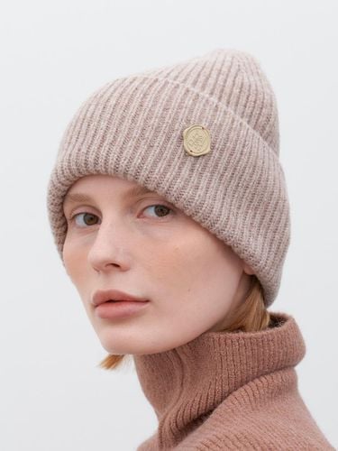 Premium Wool Classic Beanie [Light Brown] (C054) - halden - Modalova