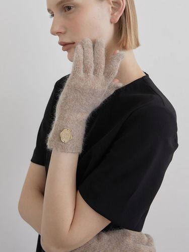 Minimal Soft Wool Premium Gloves [] (G013) - halden - Modalova