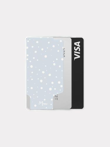 Snow Pattern Design MagSafe Card Wallet - mademoment - Modalova