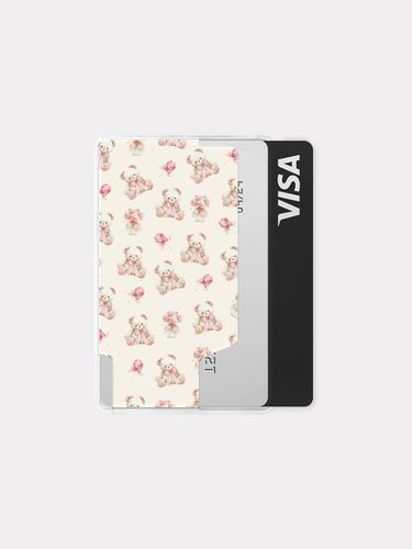 Bear Design MagSafe Card Wallet [] - mademoment - Modalova