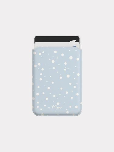 Snow Pattern MagSafe Card Slot Phone Case - mademoment - Modalova