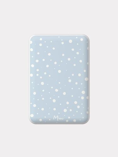 Snow Pattern Design MagSafe Power Bank - mademoment - Modalova