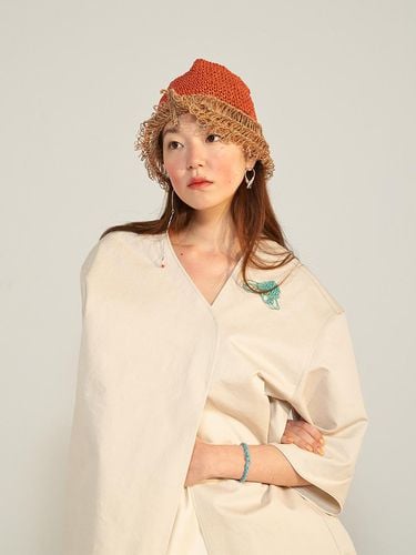 Linen Relaxed Fit Top [IVORY] - MISU A BARBE - Modalova