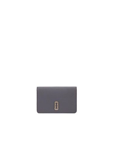 Premium Leather Compact Card Wallet [Stone ] - vunque - Modalova