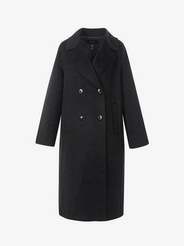 Double Button Handmade Long Coat (SABHC37) - SOUP - Modalova