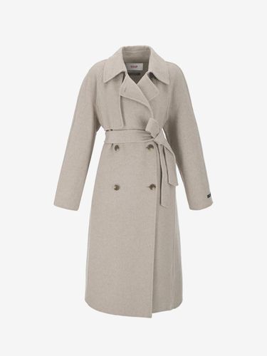 Cashmere Handmade Belted Long Coat (SABHC38) - SOUP - Modalova