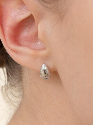 Teardrop Nickel-free Silver Earrings - FANTASTIC PLANET - Modalova