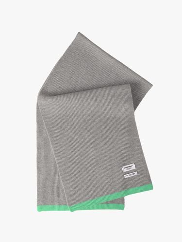 Cashmere Ribbed Seamless Muffler [] - mellotory - Modalova