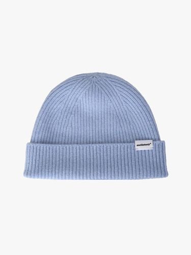 Cashmere Ribbed Seamless Beanie [] - mellotory - Modalova