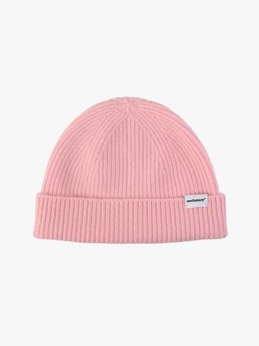 Cashmere Ribbed Classic Beanie [] - mellotory - Modalova