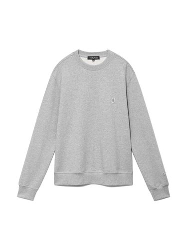 Trident Wappen Cotton Standard Fit Sweatshirt [Grey] (RTW-ST004N) - VERUTUM - Modalova