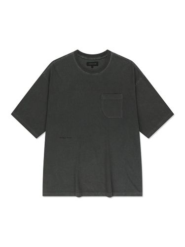 Pigment Cotton Pocket T-shirt [Charcoal] (RTW-TS215P) - VERUTUM - Modalova