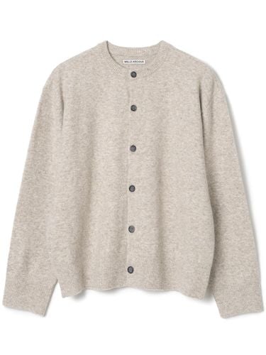 Cropped Premium Blend Move Cardigan [Beige Melange] - Millo Archive - Modalova