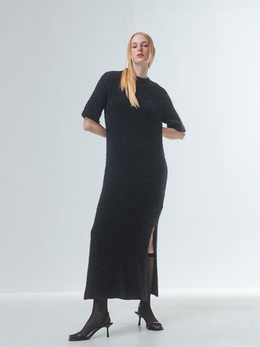 Merino Boucle Midi Knit Dress [] - Emin & Paul - Modalova