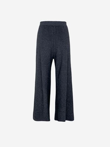 Fur Heavy Ribbed Wide Pants [] - LA KOSMO - Modalova