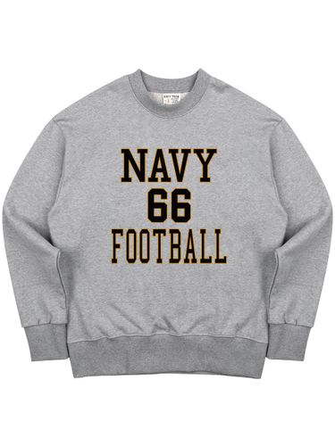 Military Graphic Cotton Football Sweatshirt [Navy] - NAVY TEAM - Modalova