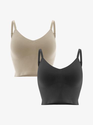 Soft-feel Modal Adjustable Strap 2-Pack Bralette - bodyblue - Modalova