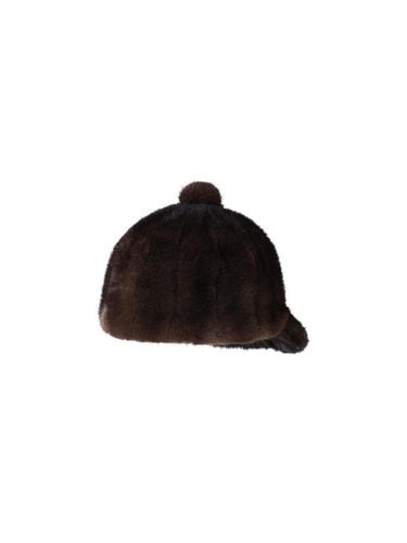 Luxurious One-Size Fur Hat [Brown] - LECYTO - Modalova