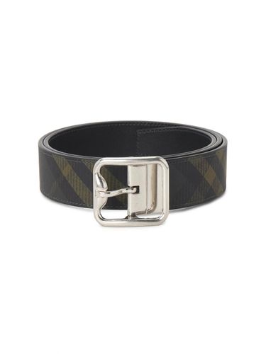 Italian Leather Buckle Belt (8098127) - Burberry - Modalova