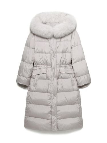 Boxy Fit Long Down Jacket (A244PWDB21) - NICE CLAUP - Modalova