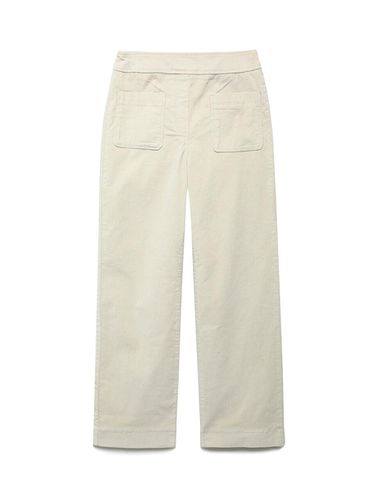 Out Pocket Straight Corduroy Pants (A244PWPA13) - NICE CLAUP - Modalova