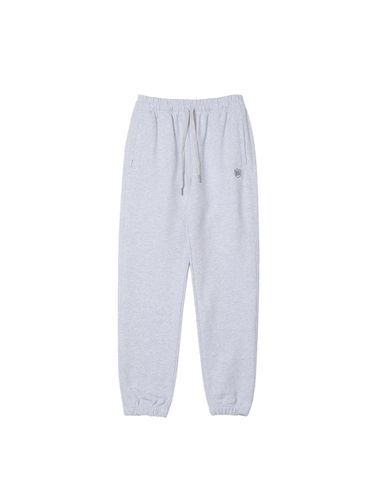 Trident Jogger Melange Pants [Beige Grey] - VERUTUM - Modalova