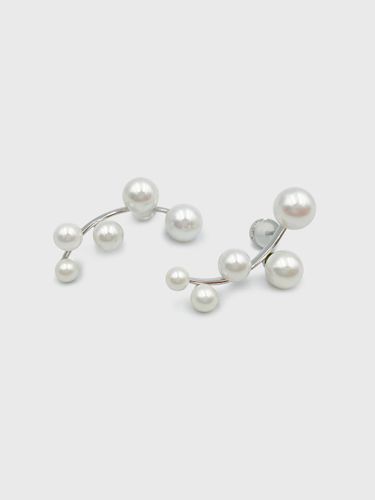 Velo Pearl Earrings (JS-22-009E) [] - Jean Paul Clarisse - Modalova