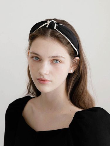 Line Twist Polyester 3.5cm Hairband (JP-22-131HB) - Jean Paul Clarisse - Modalova