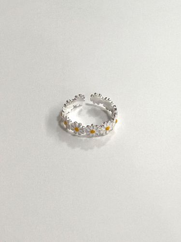 Silver 925 Daisy Flower Ring - ANNAFLAIR1986 - Modalova