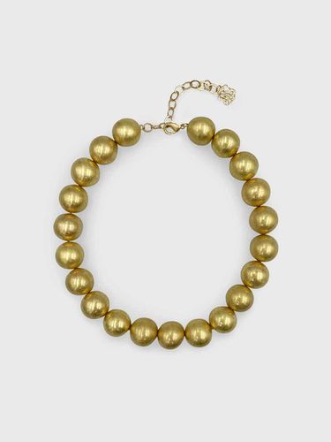 Classic Matte Statement Pearl Necklace (BLSN002) - Jean Paul Clarisse - Modalova