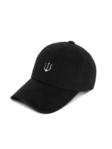 Bio Washed Low Profile Curved Cap [Black] (HW-BC120B) - VERUTUM - Modalova