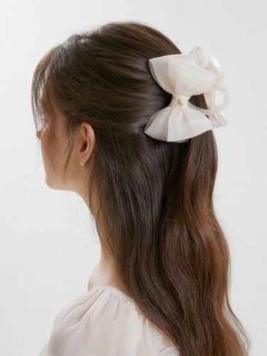 Lightweight Handmade Ribbon Hair Clip (JP-24-415CC) - Jean Paul Clarisse - Modalova