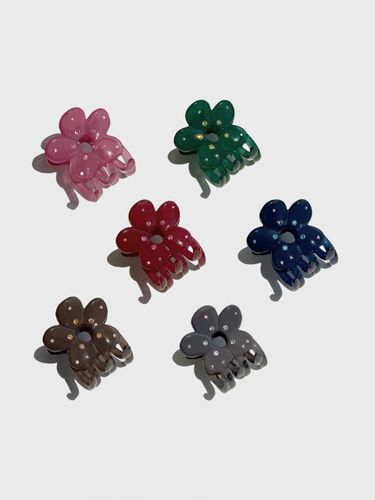 Austrian Crystal Clover Premium Hair Clip (LFSA0630) - Jean Paul Clarisse - Modalova