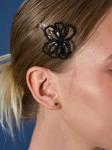 Big Flower Beaded Statement Hair Pin (AH2240007) - ANNAFLAIR1986 - Modalova