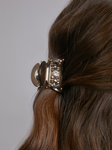 Ribbon Beaded Mini Hair Clip (LFSA0209) - Jean Paul Clarisse - Modalova