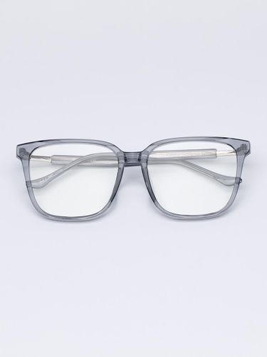 Oversized Horn-Rimmed Lightweight Glass [Gray] - RECLOW - Modalova