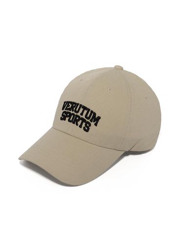 Bio Washed Cotton Sports Cap [Beige] - VERUTUM - Modalova