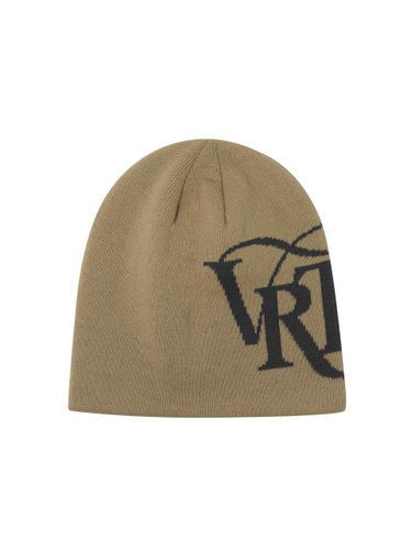 Jacquard Lightweight Knit Beanie [Beige] (HW-BN191) - VERUTUM - Modalova