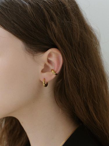 Water Drop One-Touch Ear Cuff - NORMALLEE - Modalova