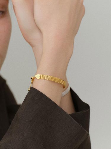 Bold Adjustable Watch Bracelet - NORMALLEE - Modalova