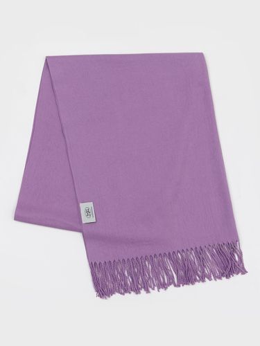 Skin-friendly Polyester Plain Muffler [PURPLE] - RECLOW - Modalova