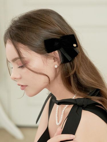 Velvet Organza Versatile Hair Pin - BESTY - Modalova