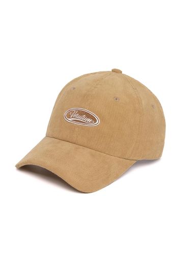 Wave Logo Corduroy 6-Panel Ball Cap [Beige] (HW-BC179CD) - VERUTUM - Modalova